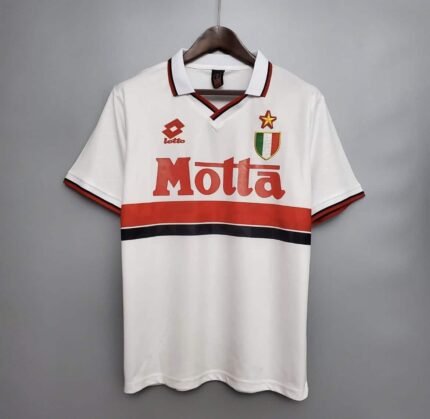 Maglia Milan retro vintage 88/89 away