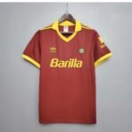 Maglia roma 91-92 home retro vintage