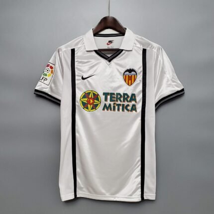 Maglia Valencia 2001 home Retro