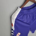 Pantaloncini Fiorentina 98-99 Home Retro Vintage - immagine 2