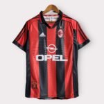 Maglia Milan retro vintage 98/99 home