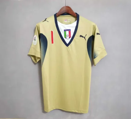 Maglia Buffon 2006 Italia Portiere mondiali oro