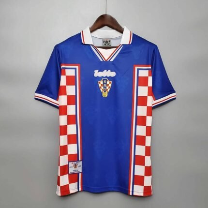 Maglia Croazia 1998 Away Vintage