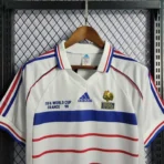 Maglia Francia 1998 Away White - immagine 6