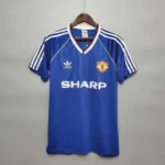 Maglia Manchester United Away vintage Blue 88/89