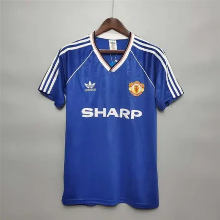 Maglia Manchester United Away vintage Blue 88/89