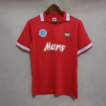 Maglia Napoli rossa storica 88/89 third NR