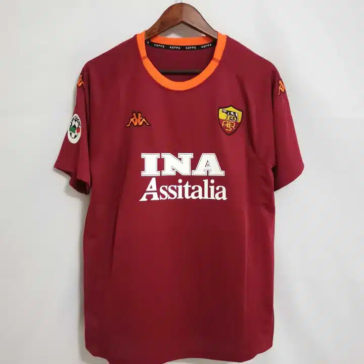 Maglia-Roma-2000-01-Home.webp Maglia Roma 2000/01 Home Scudetto