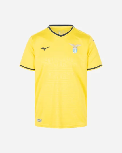 Seconda maglia Lazio gialla 2024/25 Mizuno