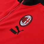 Tuta del Milan 2023/24 rossonera Puma Unisex con zip - immagine 5