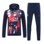 Tuta Psg Jordan blu rossa - immagine 4