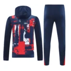 Tuta Psg Jordan blu rossa - immagine 3