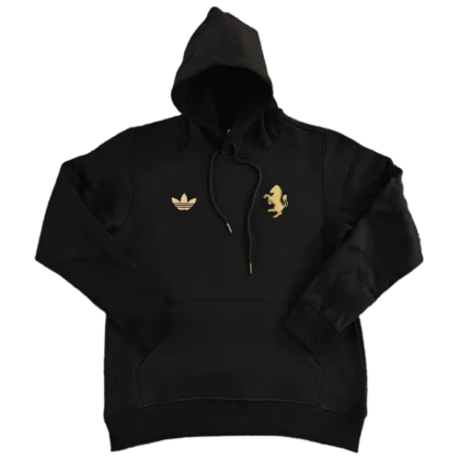 Felpa Juventus Adidas nera 2024/25