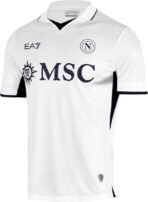 Seconda maglia Napoli 2024/25 bianca Ea7 - immagine 3