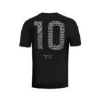Maglia Geolier Napoli Nera Real p Sempr - immagine 2
