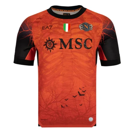 Maglia Napoli Halloween arancione 2025 26