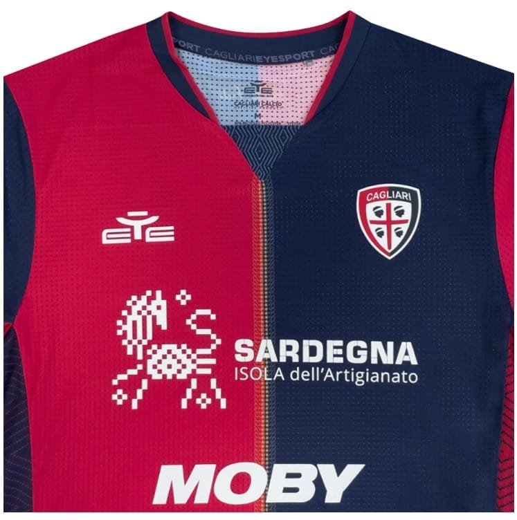 Maglia Cagliari 2024/25 home Eye - immagine 2