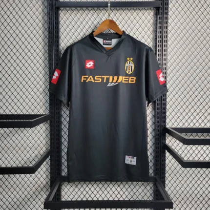 Maglia Juventus 2001/02 away nera Lotto