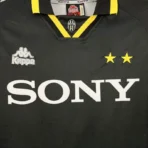 Maglia Juventus 95/96 third nera Kappa - immagine 2