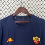 Maglia Roma 2000/01 away blu Kappa - immagine 2