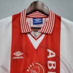 Maglia Ajax 95-96 home abn-amro umbro - immagine 2