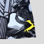 Maglia Brasile Cristo redentore nera - immagine 3
