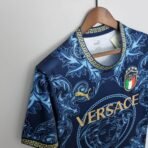 Maglia Italia Versace Blu Edizione Speciale - immagine 2