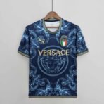 Maglia Italia Versace Blu Edizione Speciale