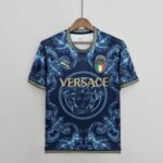Maglia Italia Versace Blu Edizione Speciale