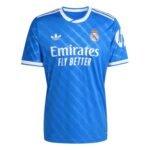 Terza maglia Real Madrid 2025/26 azzurra
